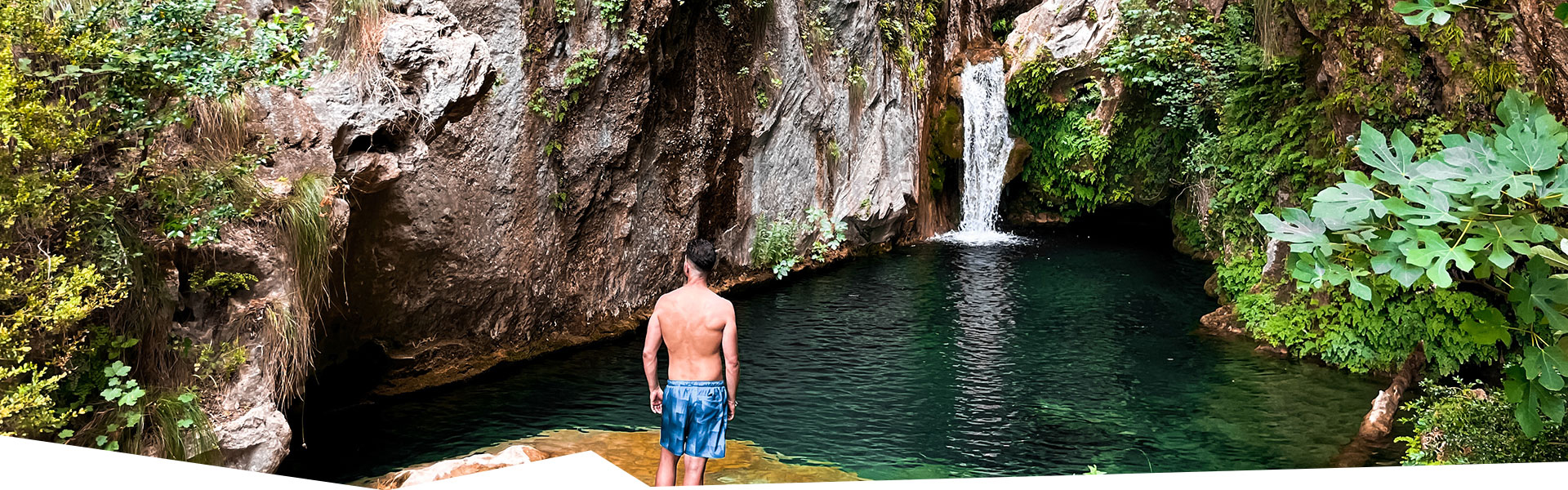 Charco Azul, Puente de la Toba y Charco Verde