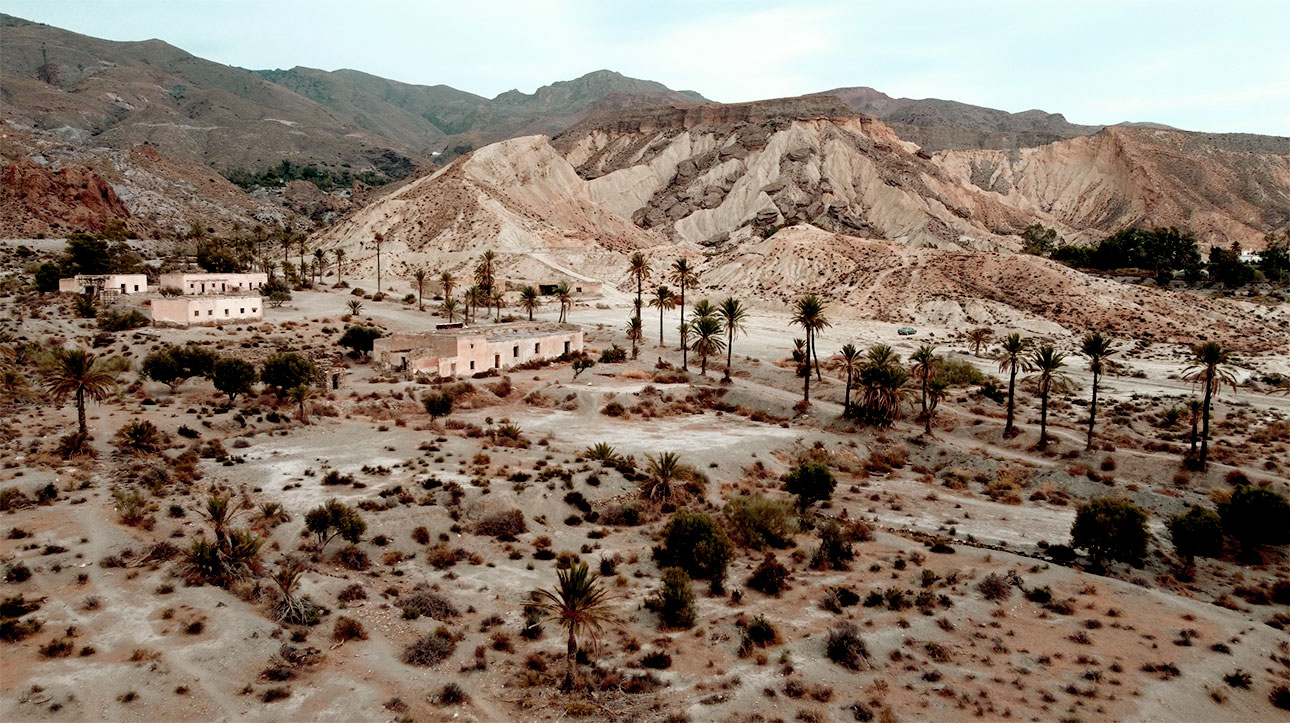 Set de grabación del paraje de El Chorrillo