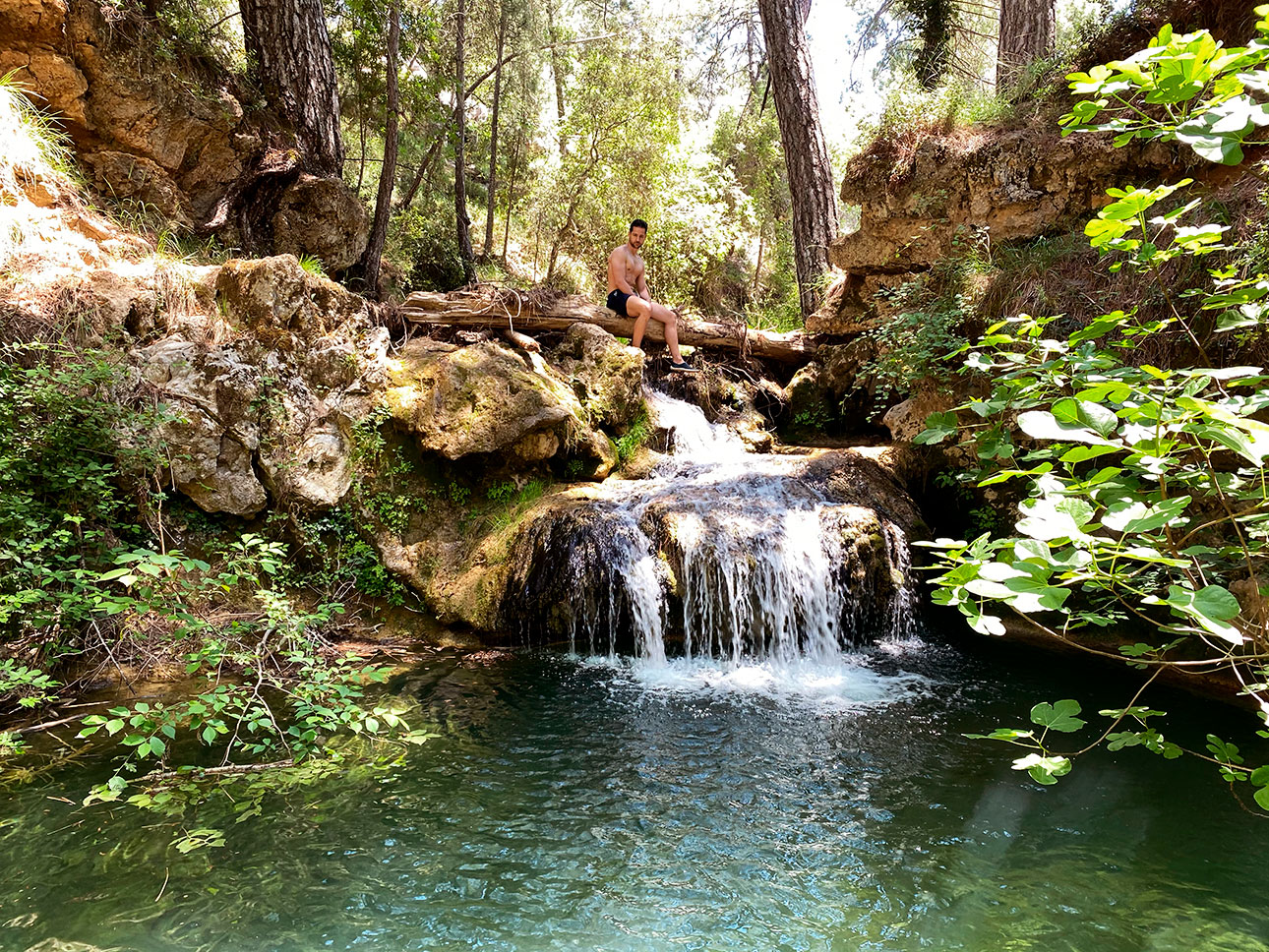 Primera poza del Arroyo de Linarejos