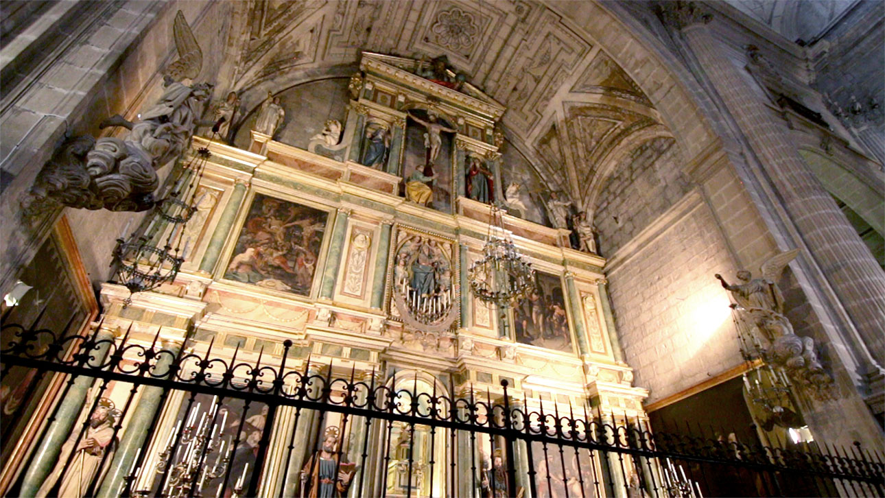 Retablo de la capilla mayor