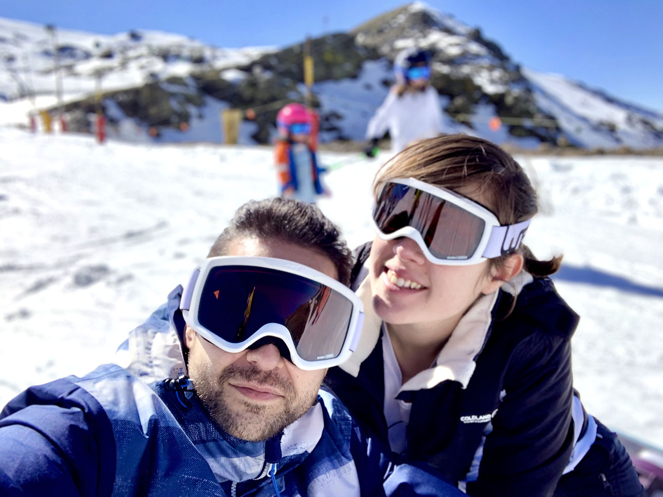 Gafas de esquí Mujeres Hombres Esquí Snowboard Gafas Protección Gafas de  nieve Gafas Negro Cola Gafas de esquí de snowboard